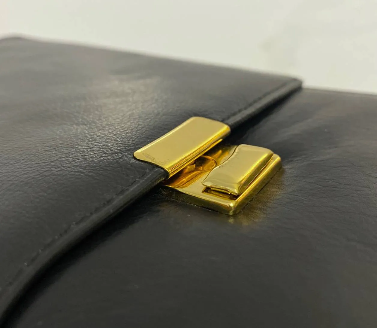 1970s Sergio Rossi Travel Passport Wallet Clutch Organizer