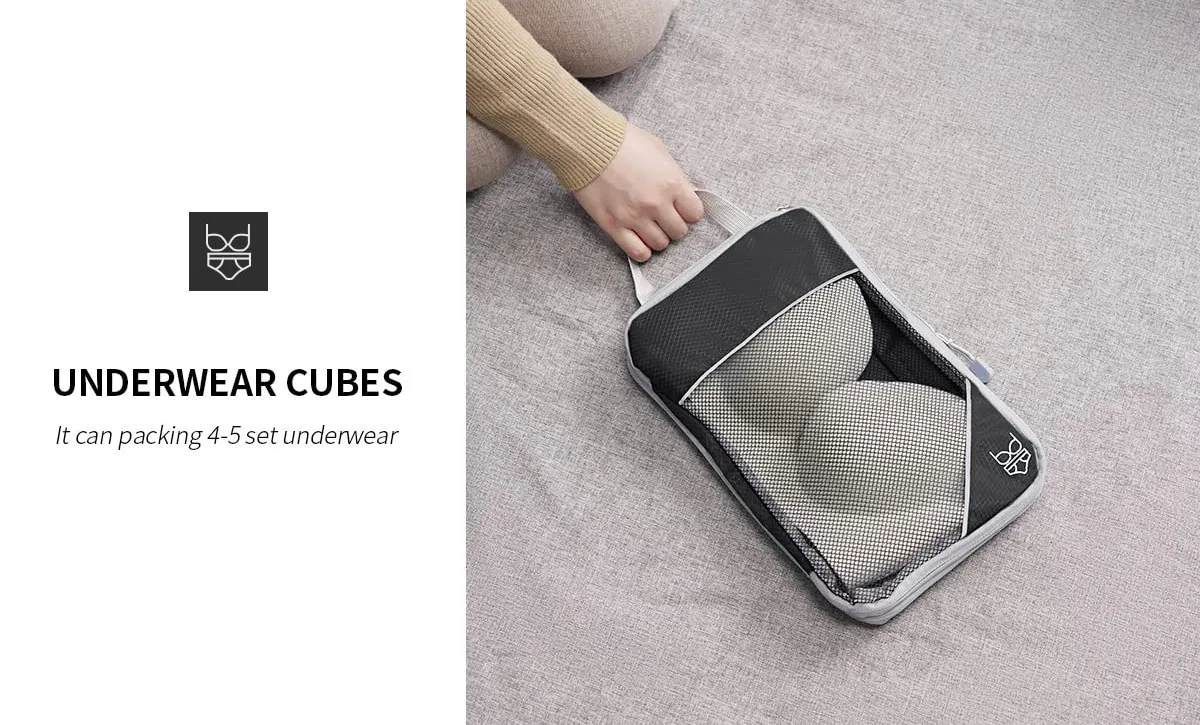 3 Piece Packing Cube Set