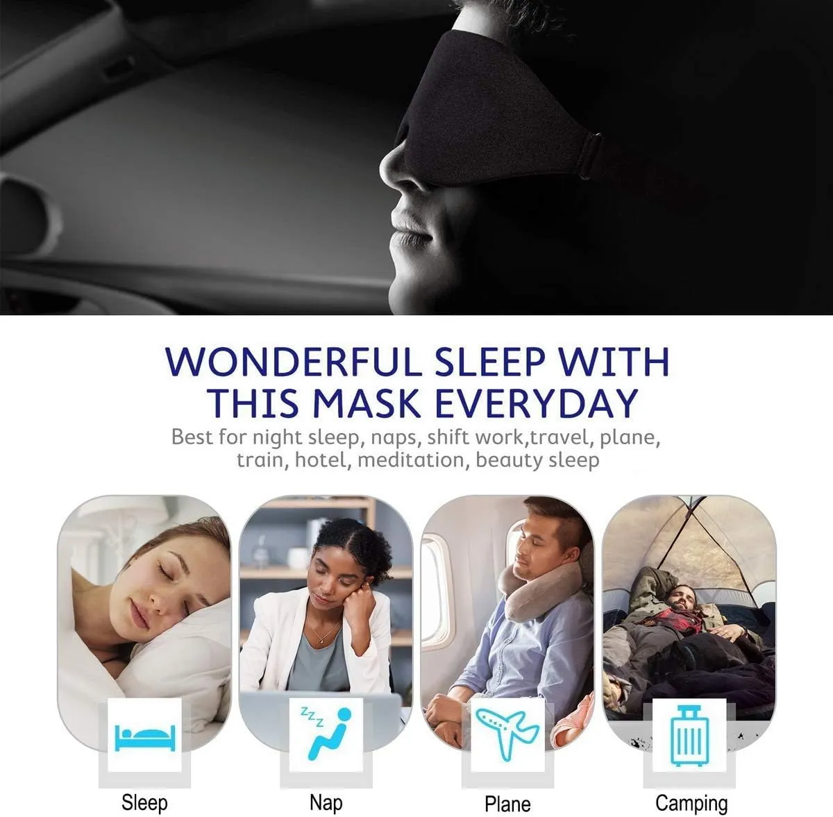 3D Sleep Mask