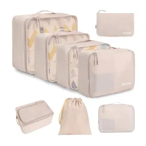 8-Piece Travel Luggage Organizers Packing Cubes Set