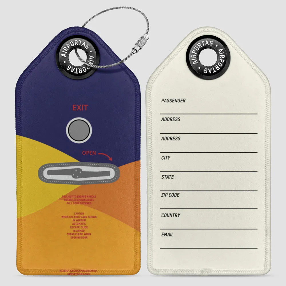 9W Door - Luggage Tag