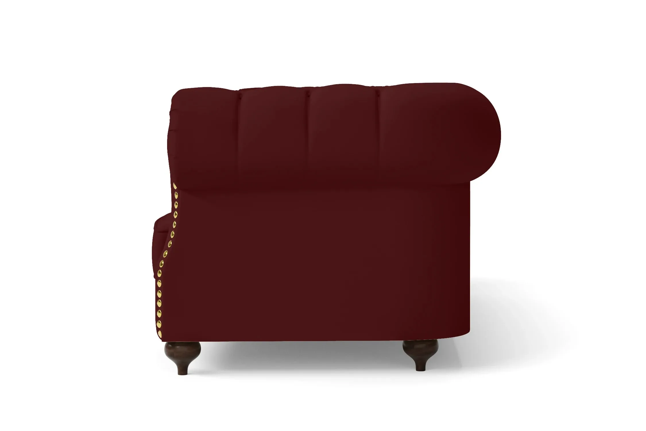Bitonto Armchair Red Leather
