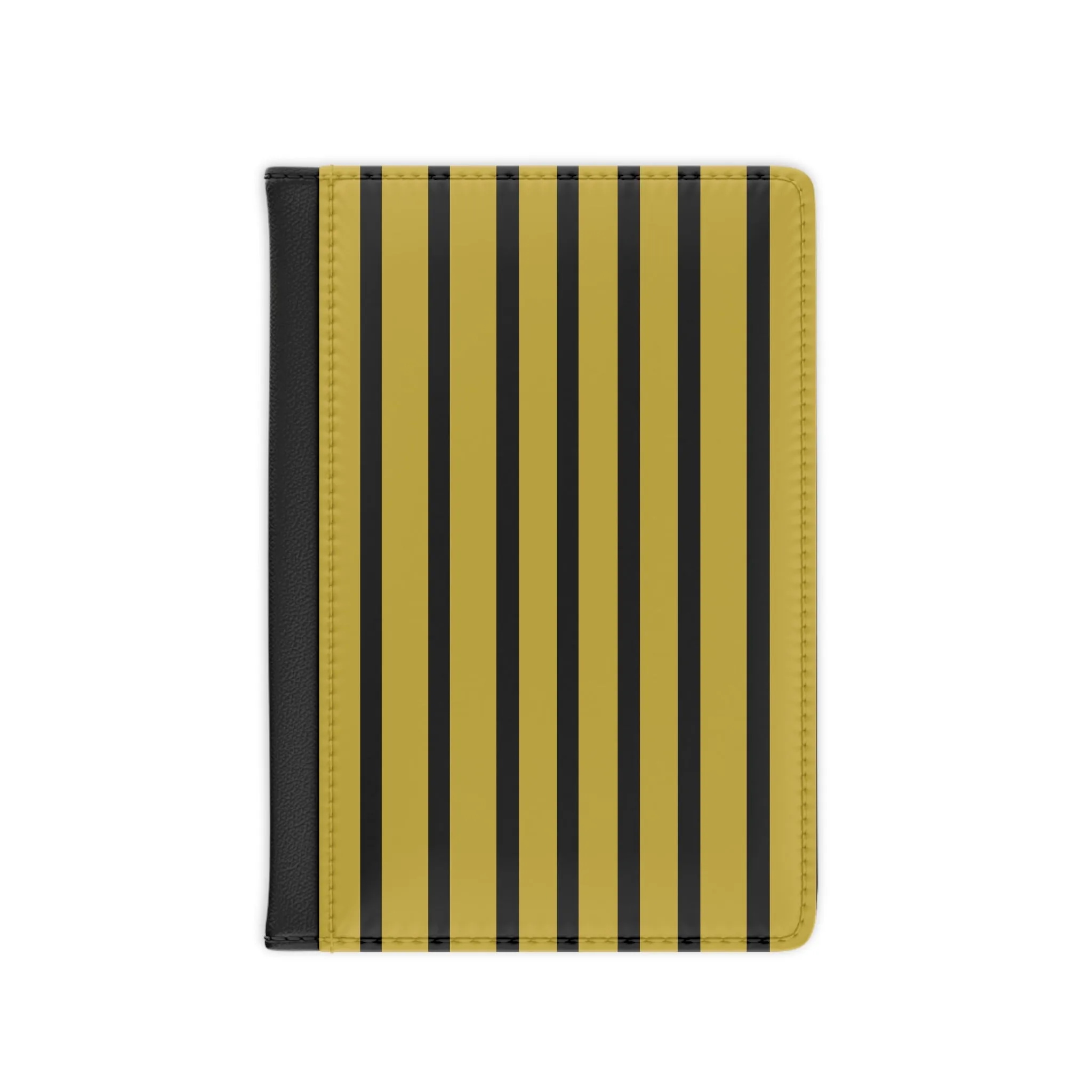 Black and Gold Passport Cover