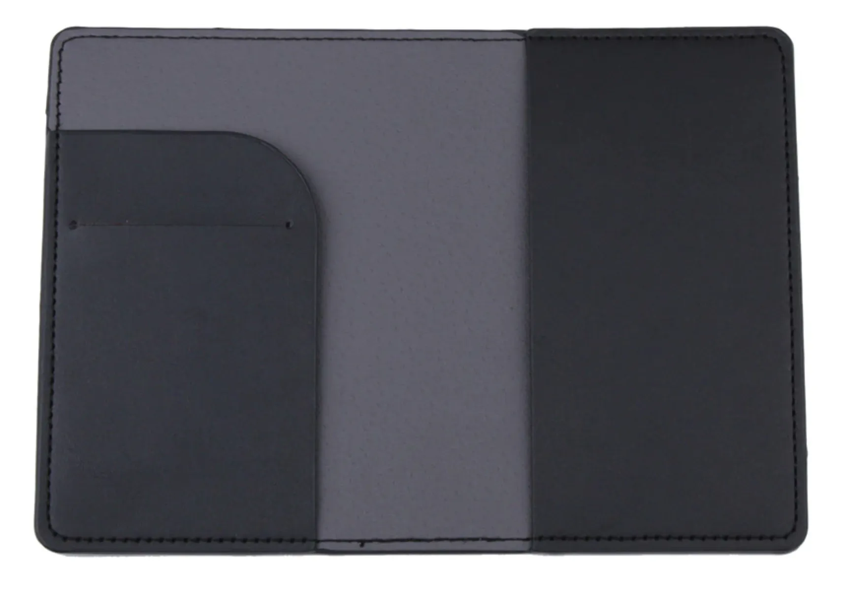 Black Personalised Island Name Passport Cover