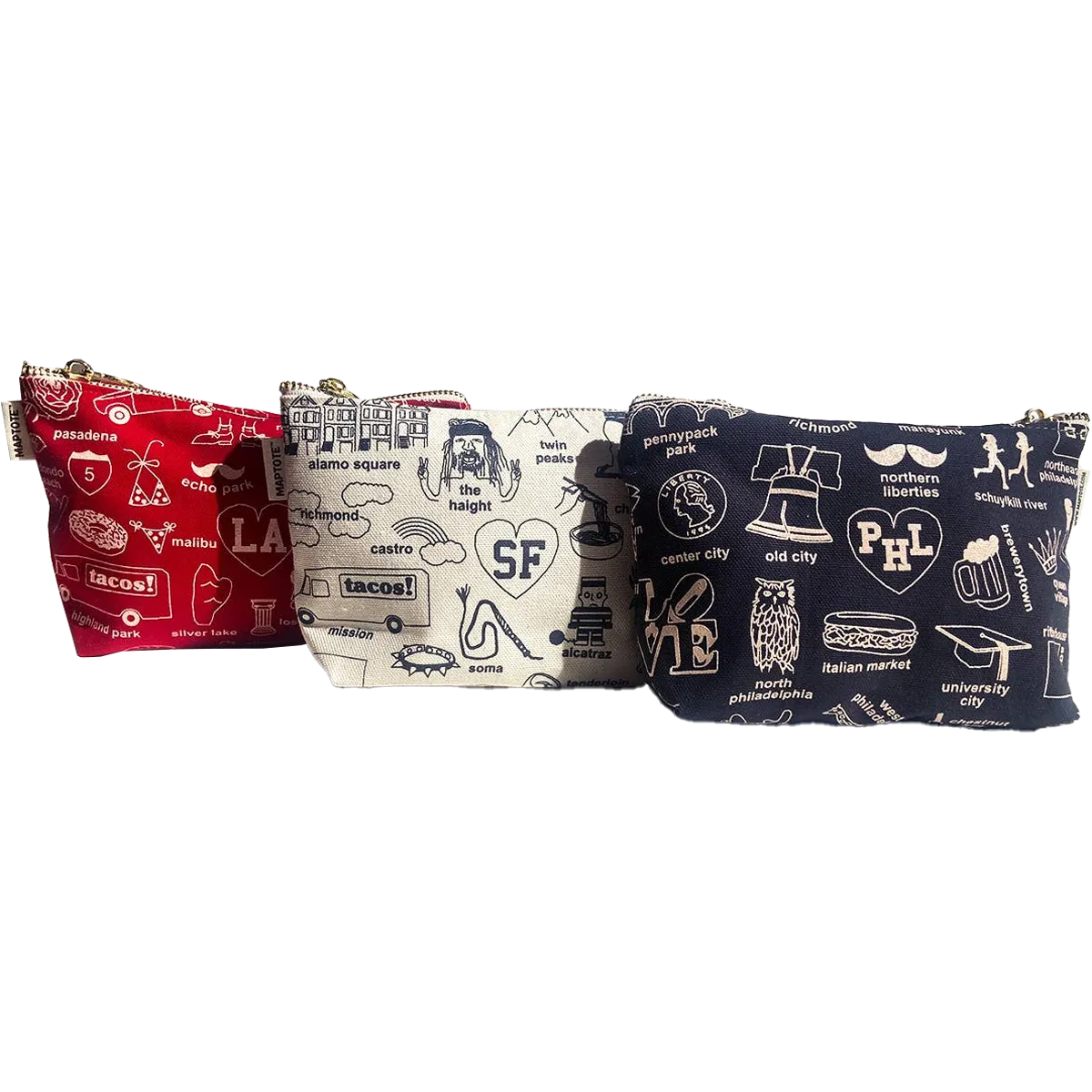 California Zipped Pouch
