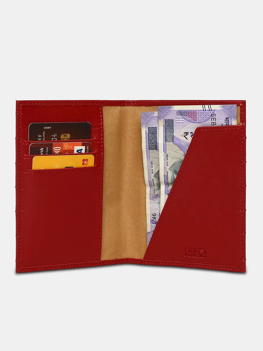 Caprese Avery Passport Case Bordeaux