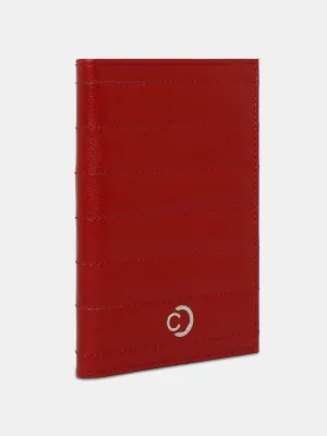 Caprese Avery Passport Case Bordeaux