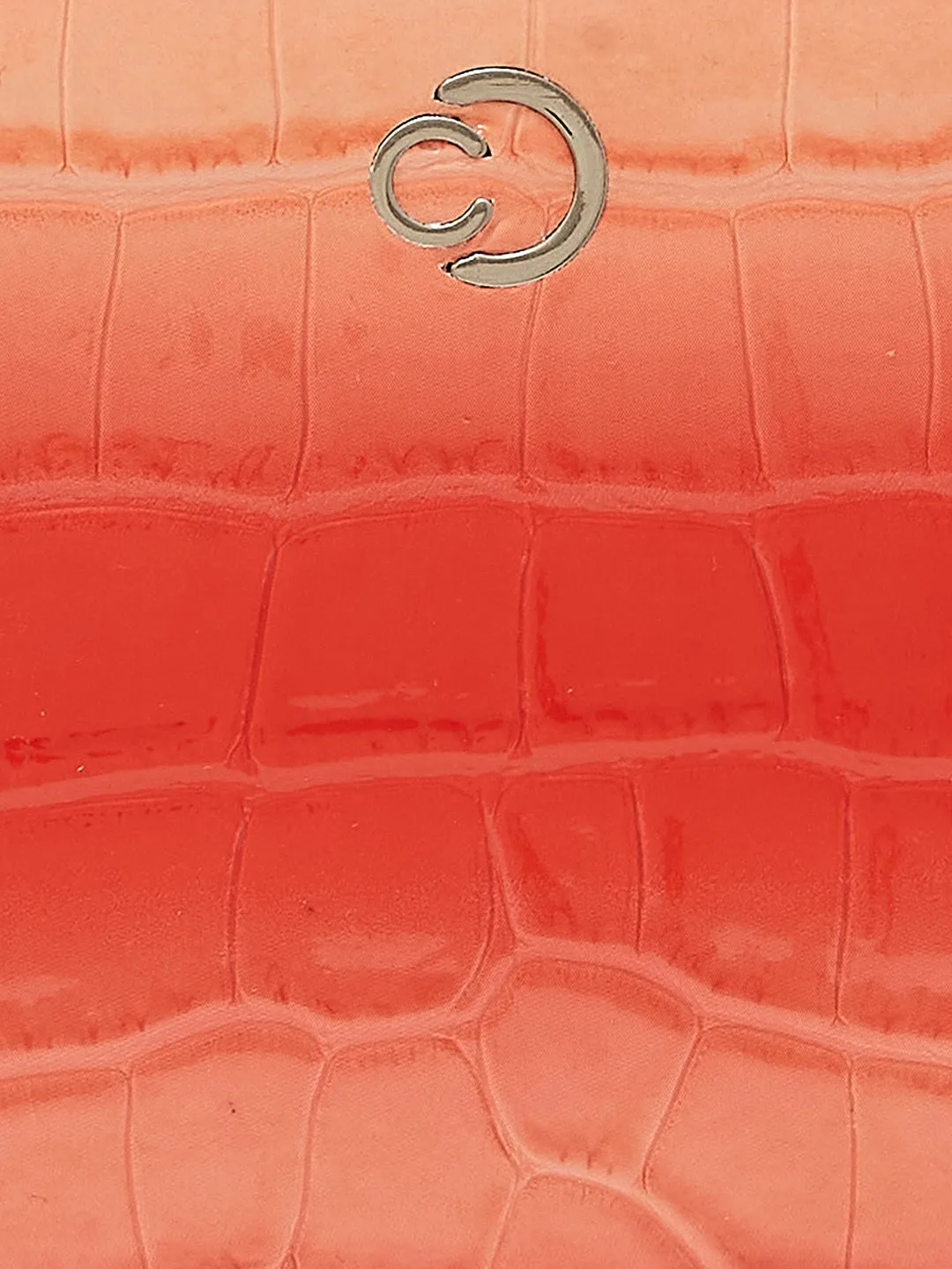 Caprese Eva Sling Zip Around Wallet Large Coral