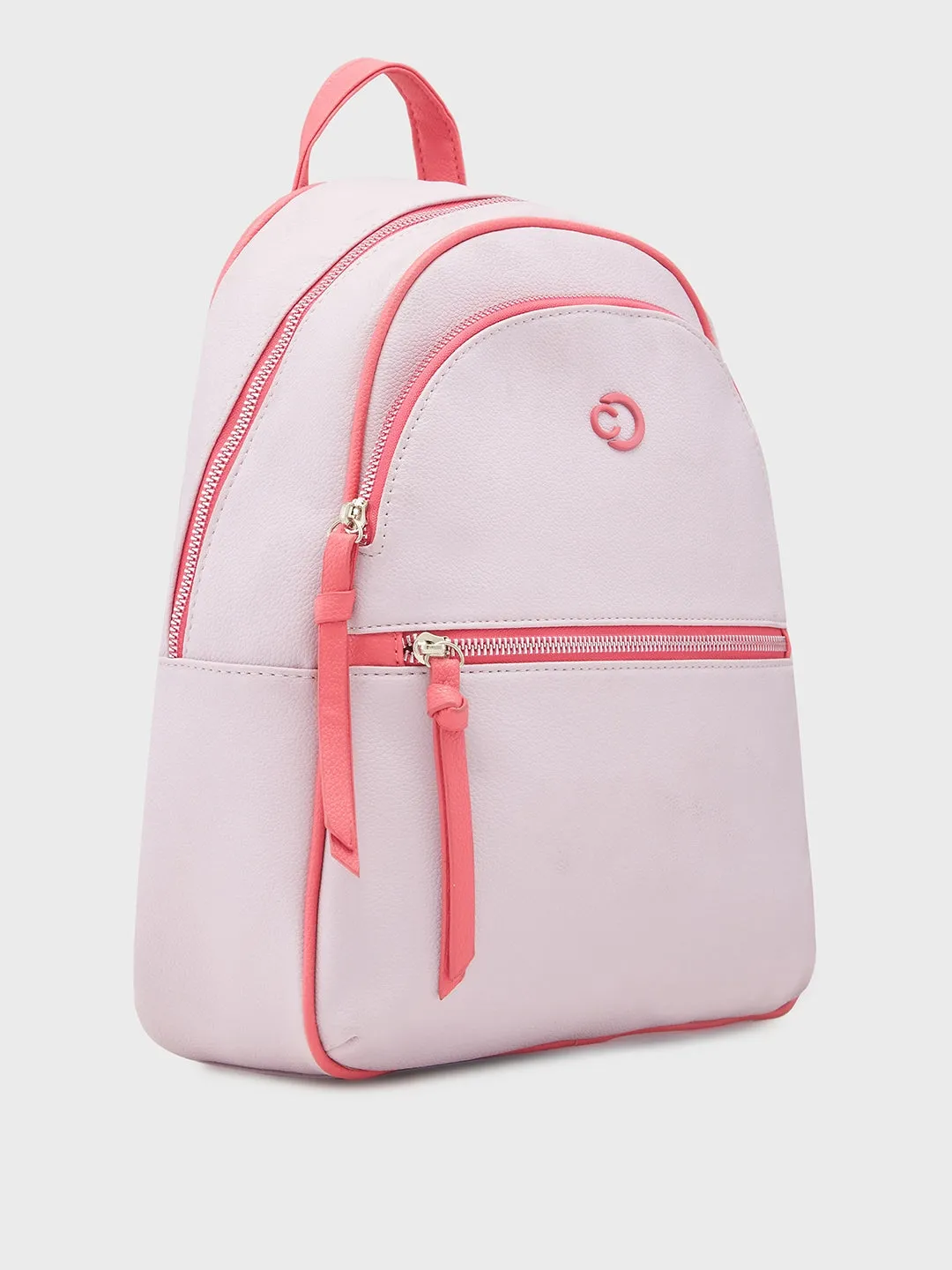 Caprese Mia Fashion Backpack Medium Lilac