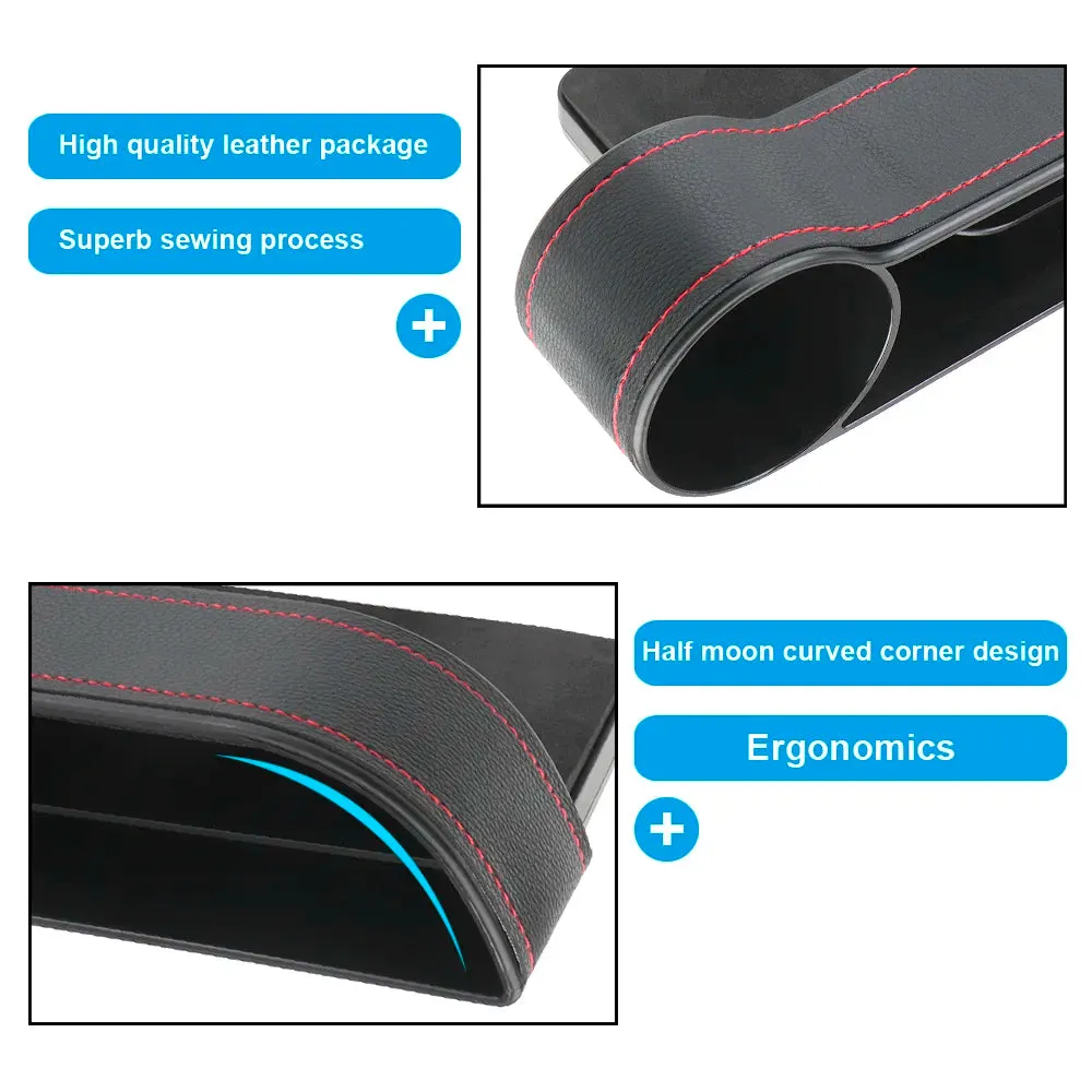 Car Seat Gap Filler with Cup Holder