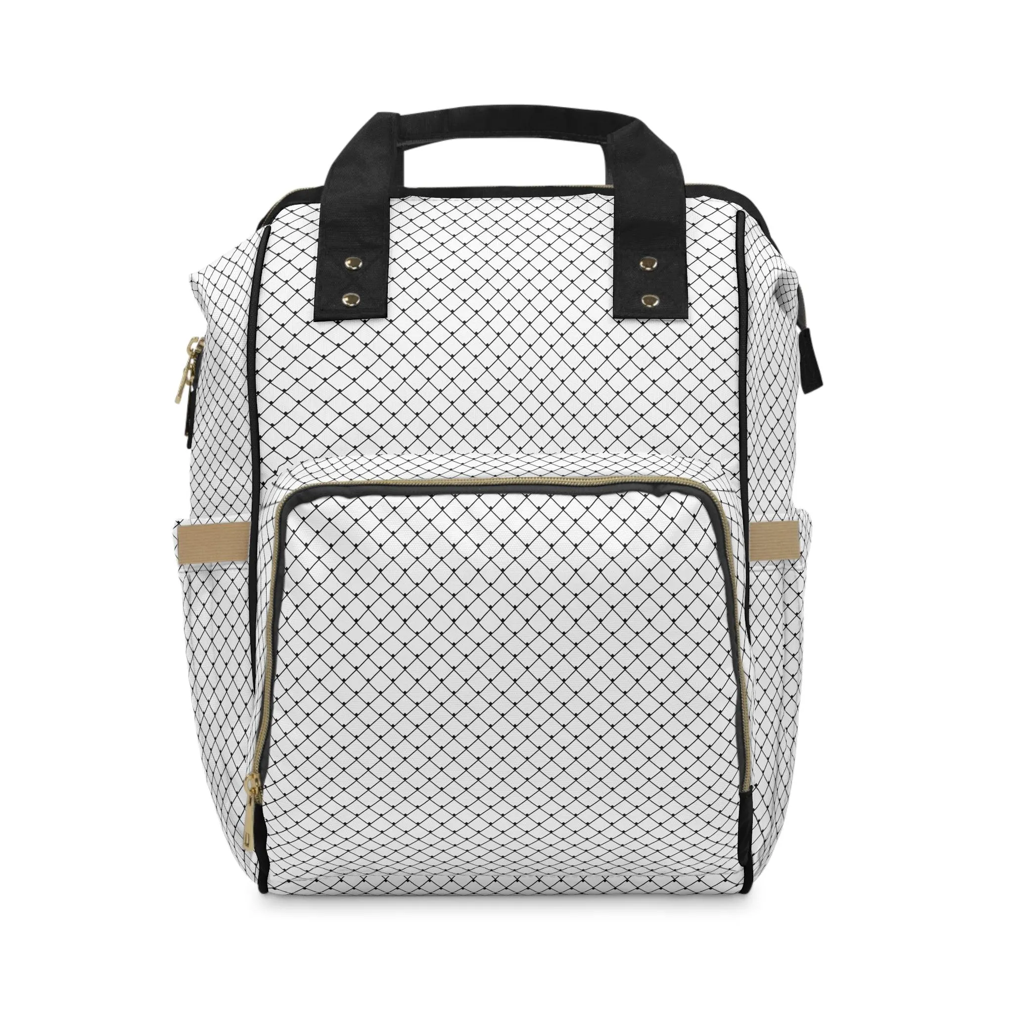 Chic Nylon Diaper Backpack for Stylish Parents - The Perfect Fusion of Elegance and Practicality