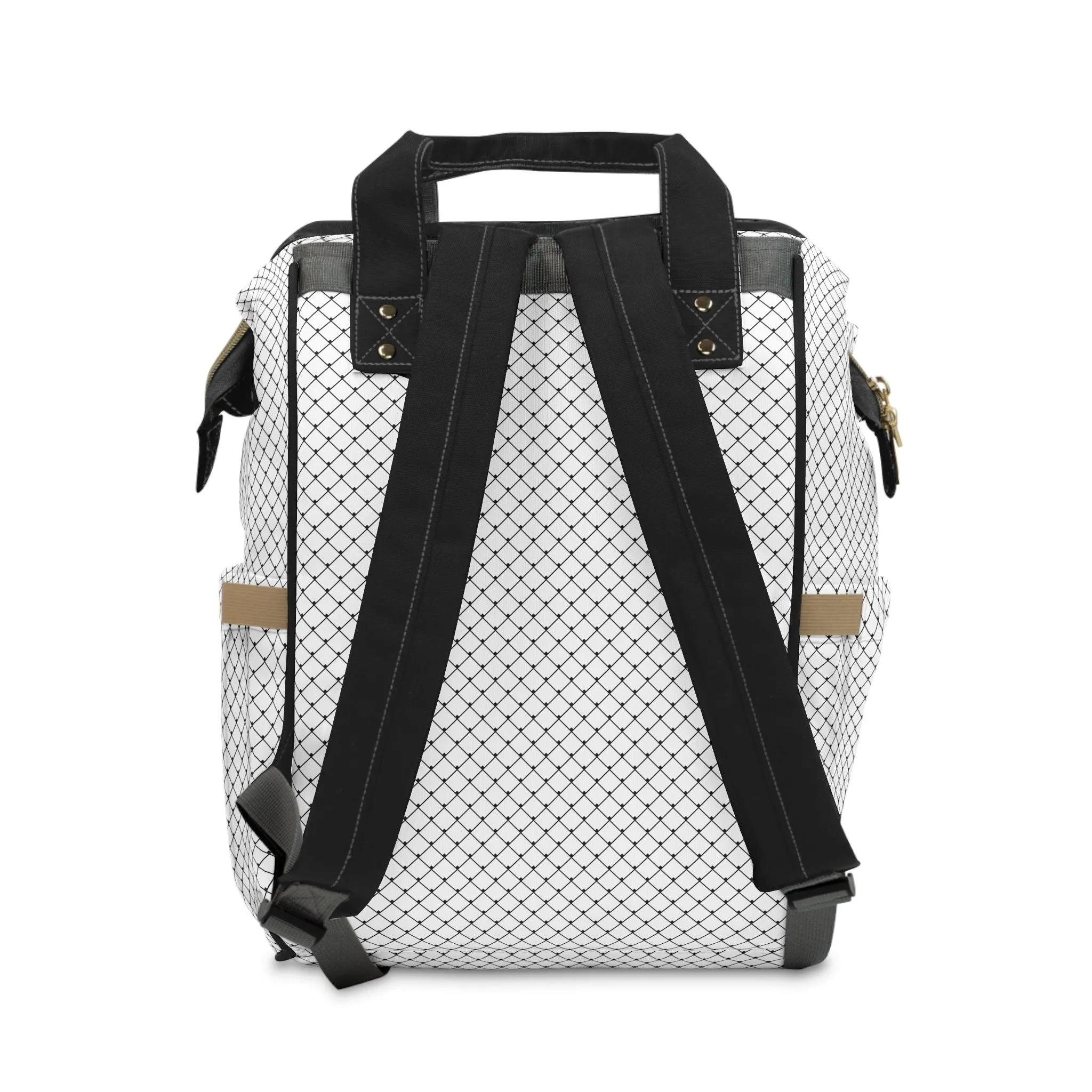 Chic Nylon Diaper Backpack for Stylish Parents - The Perfect Fusion of Elegance and Practicality
