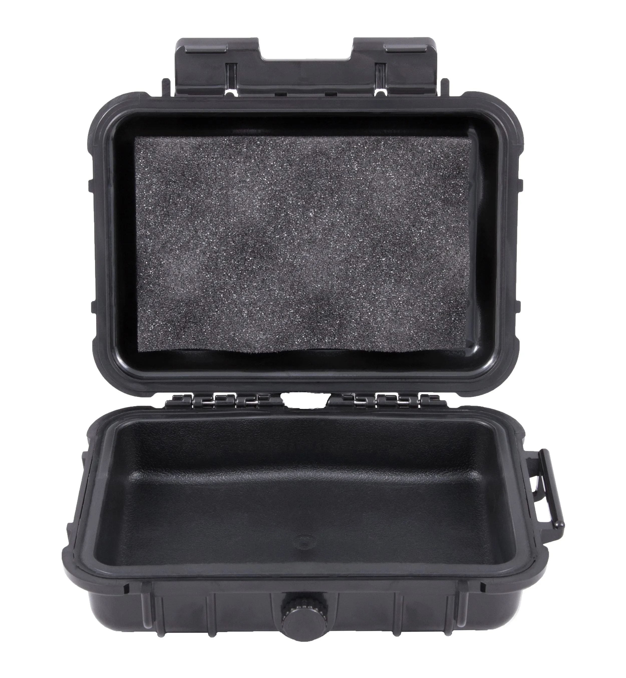 CLOUD/TEN 6.25" Smell Proof Hard Travel Case with Rubber and Customizable Foam Interior - Fits Accessories up to 4.5" x 2.5" x 1.25"