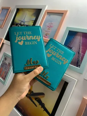 Couple Passport Cover