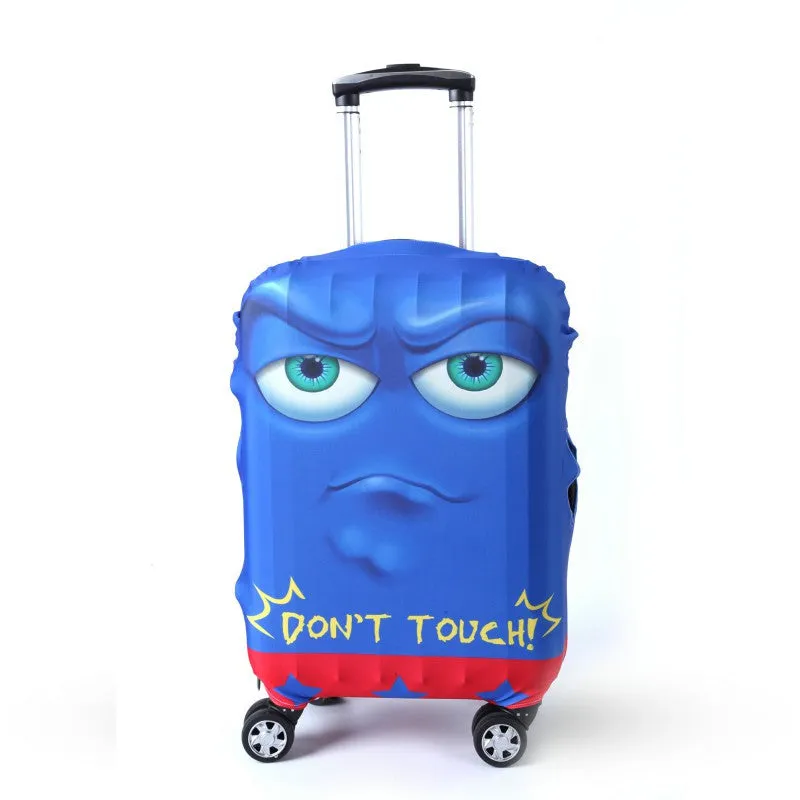 Cute Animal Pattern Travel Luggage Protective Suitcase Cover Luggage Cover Apply To 19~32 Inch Case Excellent Elastic