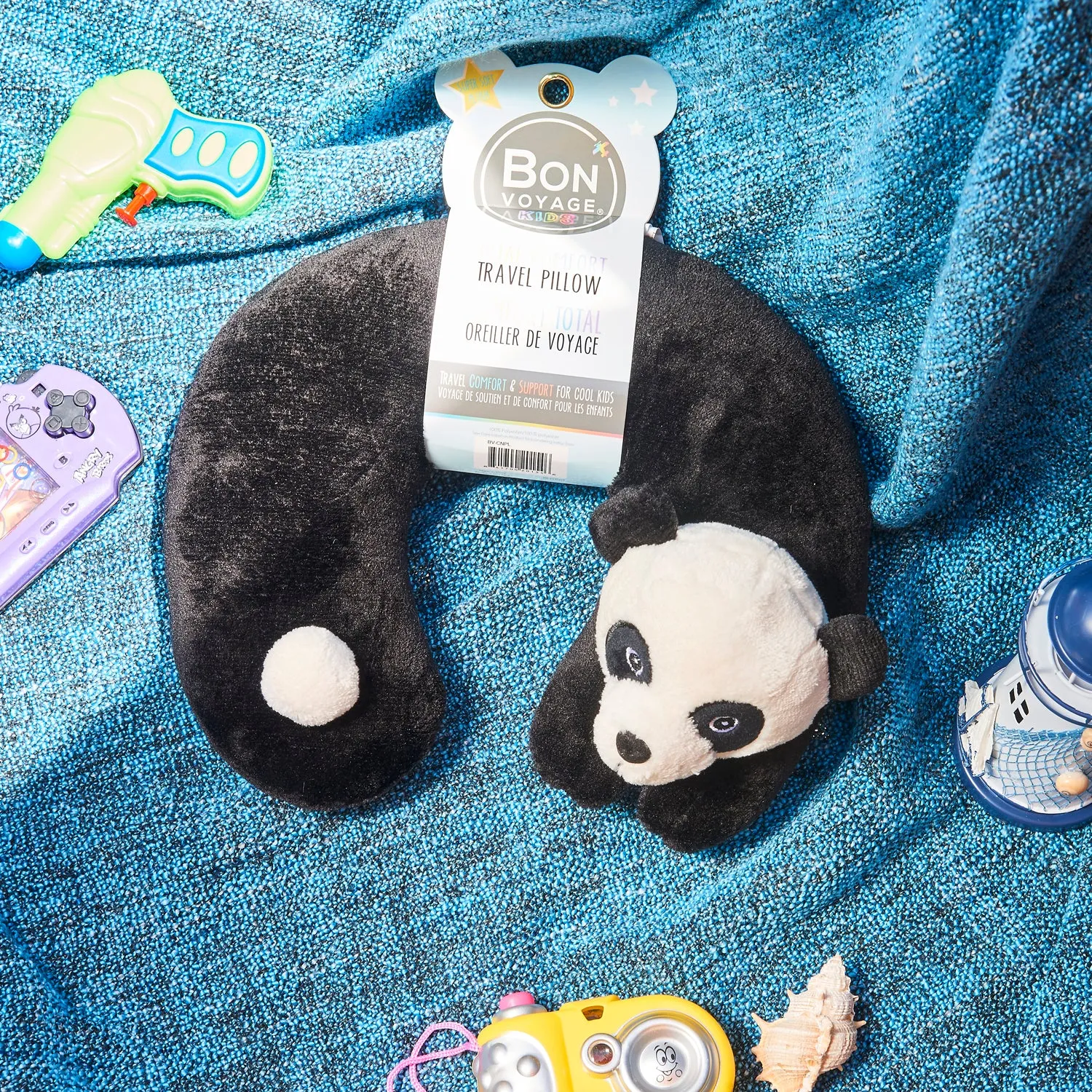 Cute Animals Memory Foam Travel Neck Pillow - Panda