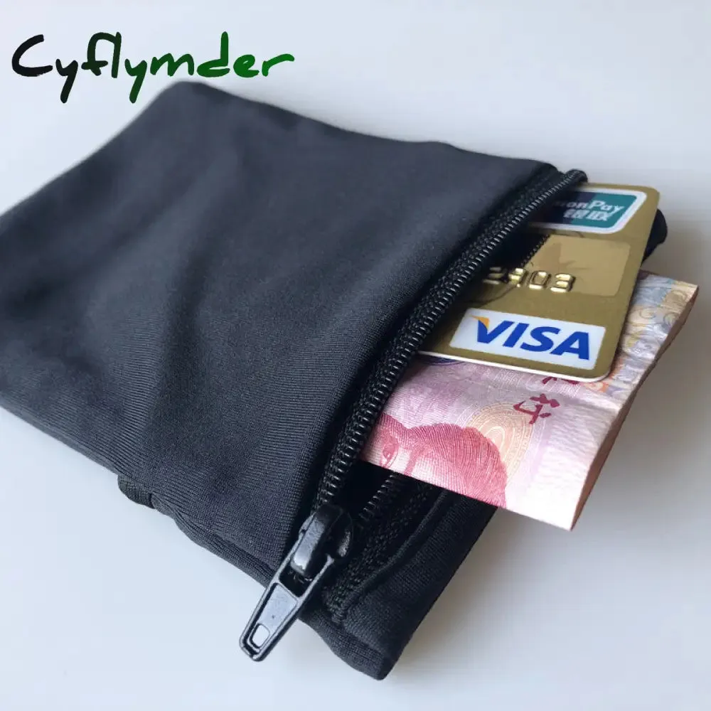 Cyflymder Travel Wrist Wallet Pouch Portable Pocket Key Zipper Sport Wrist Belt Bag Running Multifunctional Storage Bag Case