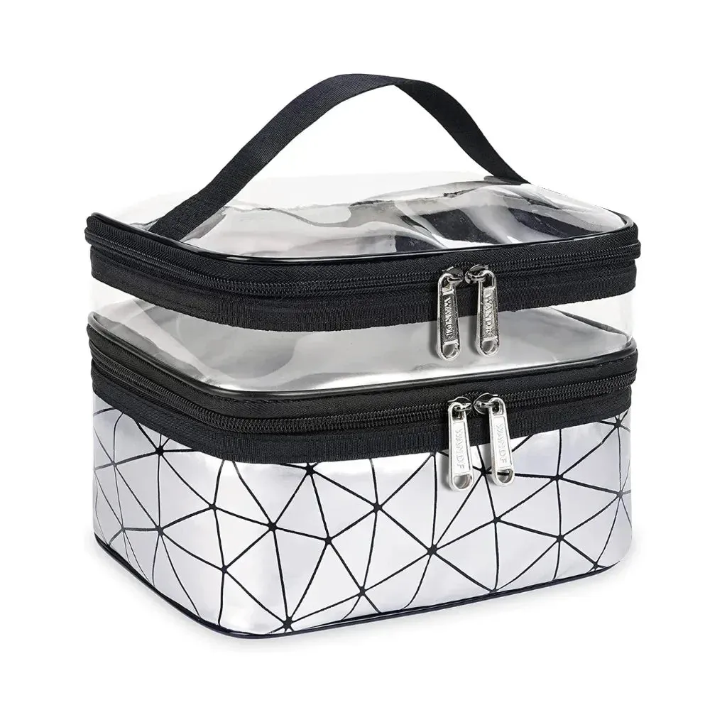 Double-layer Cosmetic Bag