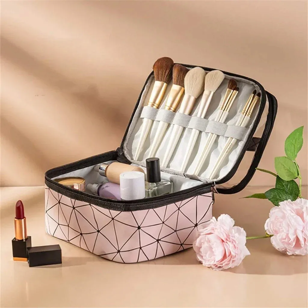Double-layer Cosmetic Bag