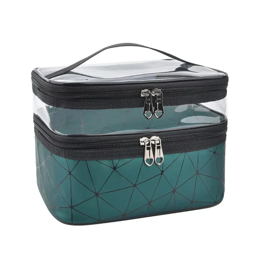 Double-layer Cosmetic Bag