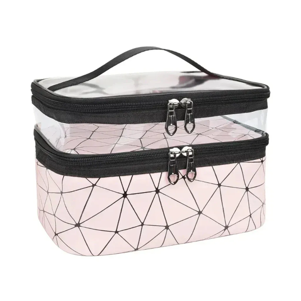 Double-layer Cosmetic Bag