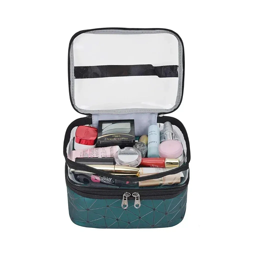Double-layer Cosmetic Bag