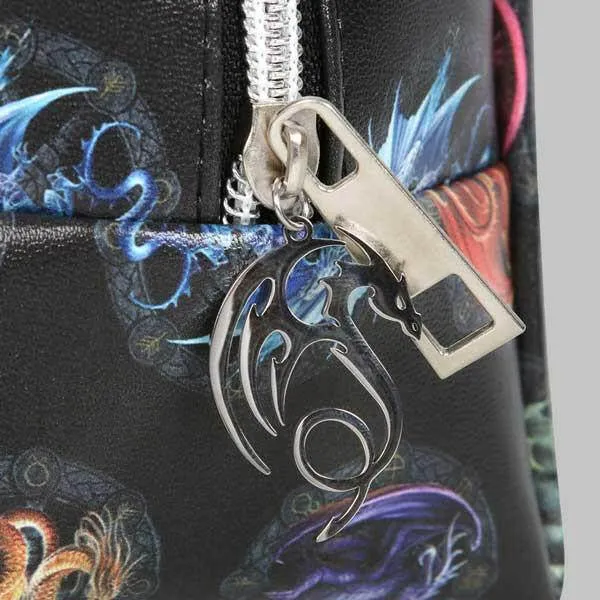 Dragons of the Sabbats Cosmetic Makeup Toiletry Bag by Anne Stokes