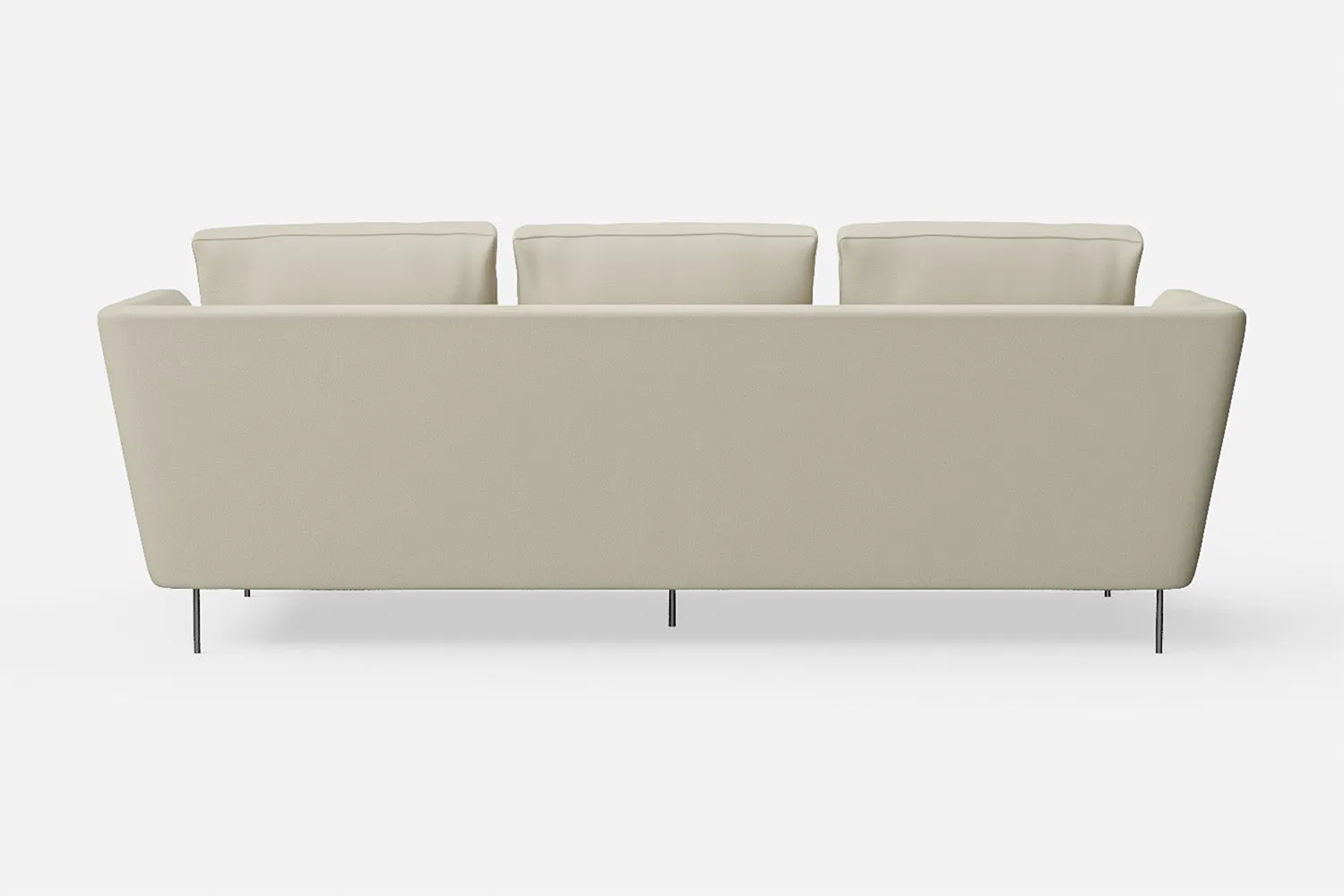 Faenza 3 Seater Sofa Cream Leather