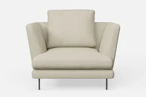 Faenza Armchair Cream Leather