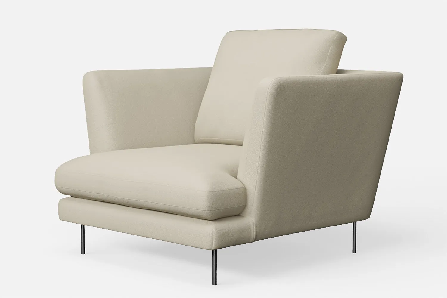 Faenza Armchair Cream Leather