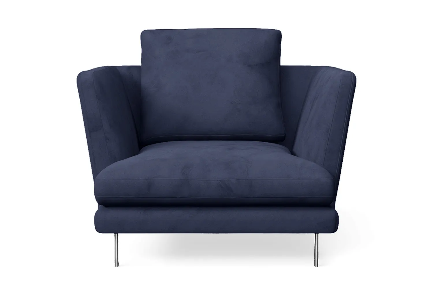 Faenza Armchair Dark Blue Velvet