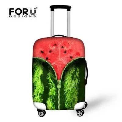 Fruit Pattern Stretch Luggage Cover for 18-28 Inch Suitcase Travel Luggage Protective Cover Elastic Case Covers