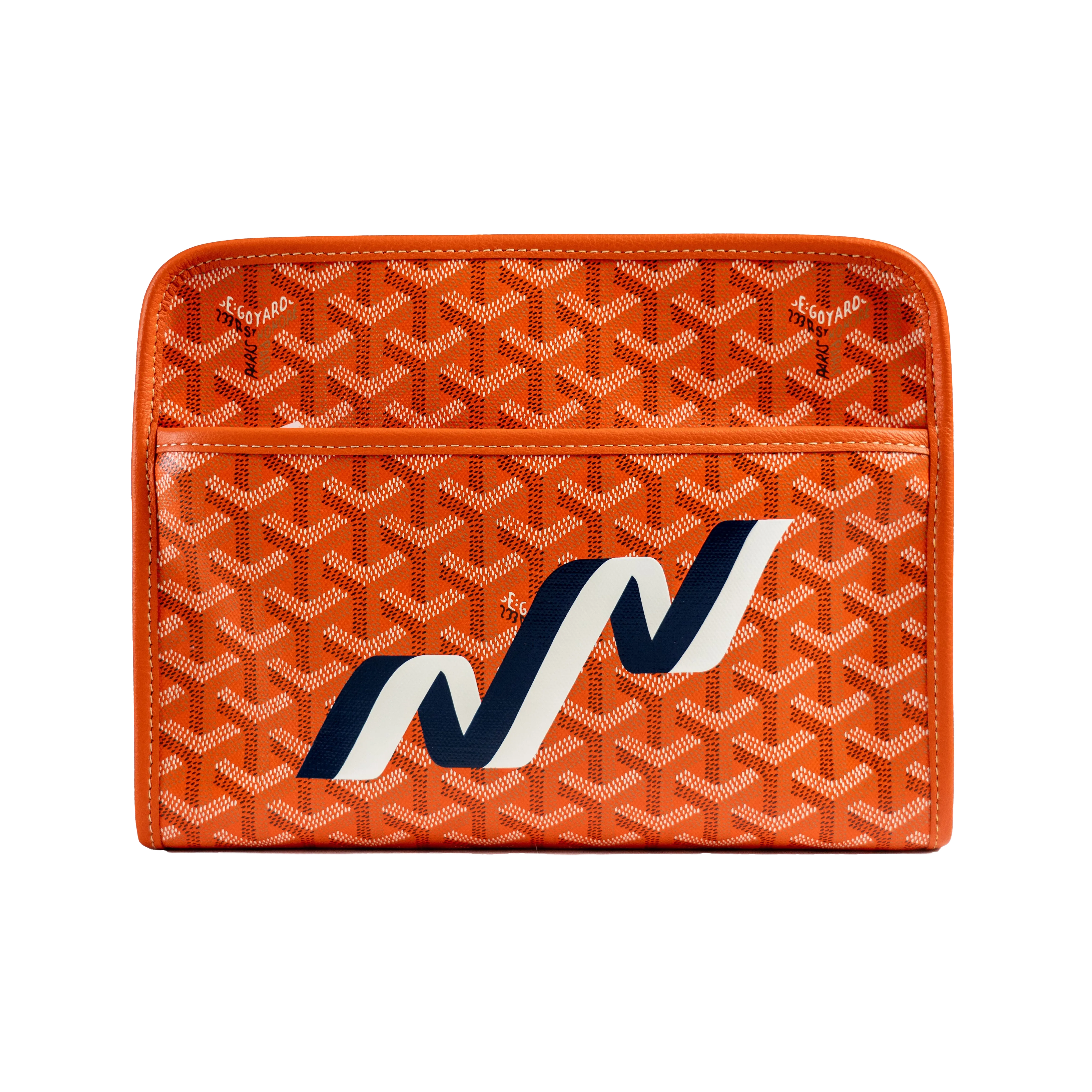 Goyard Jouvence Toiletry Bag "MM Orange" Special Edition