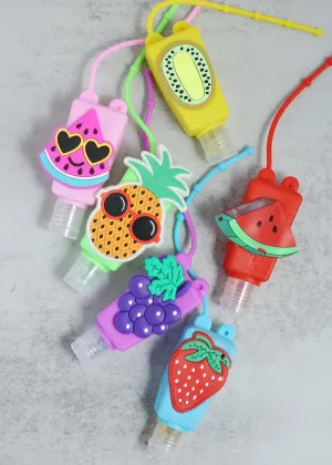 Hand Sanitizer with Fruit Case