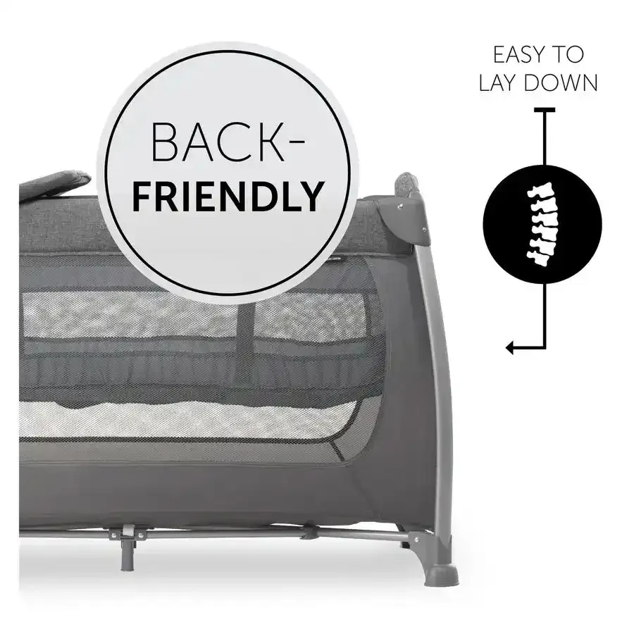 Hauck Travel Cots Play N Relax Center (Charcoal)