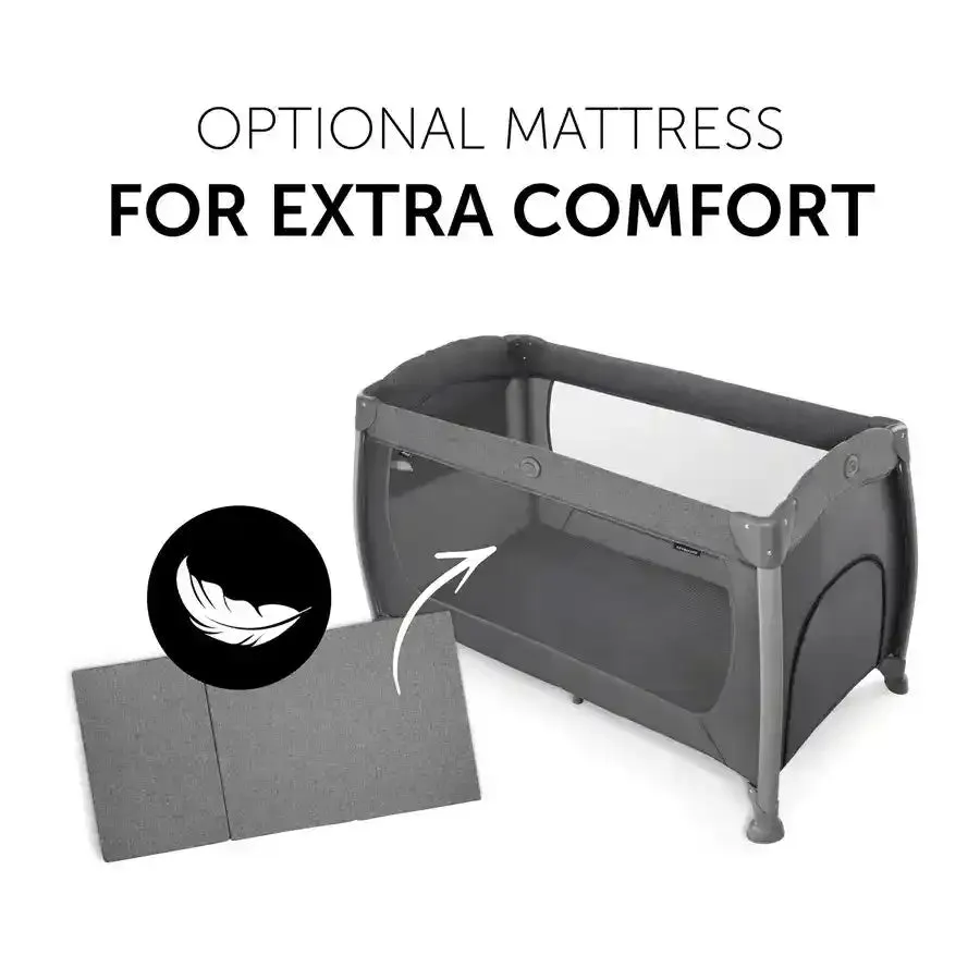 Hauck Travel Cots Play N Relax Center (Charcoal)