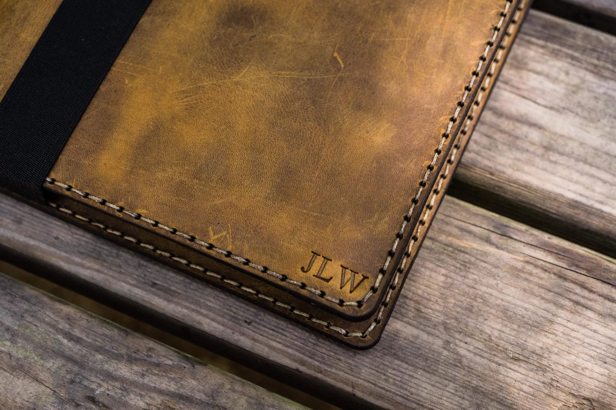 iPad Pro 11 - Pro 10.5 and B5 size Notebook Cover - Crazy Horse Brown