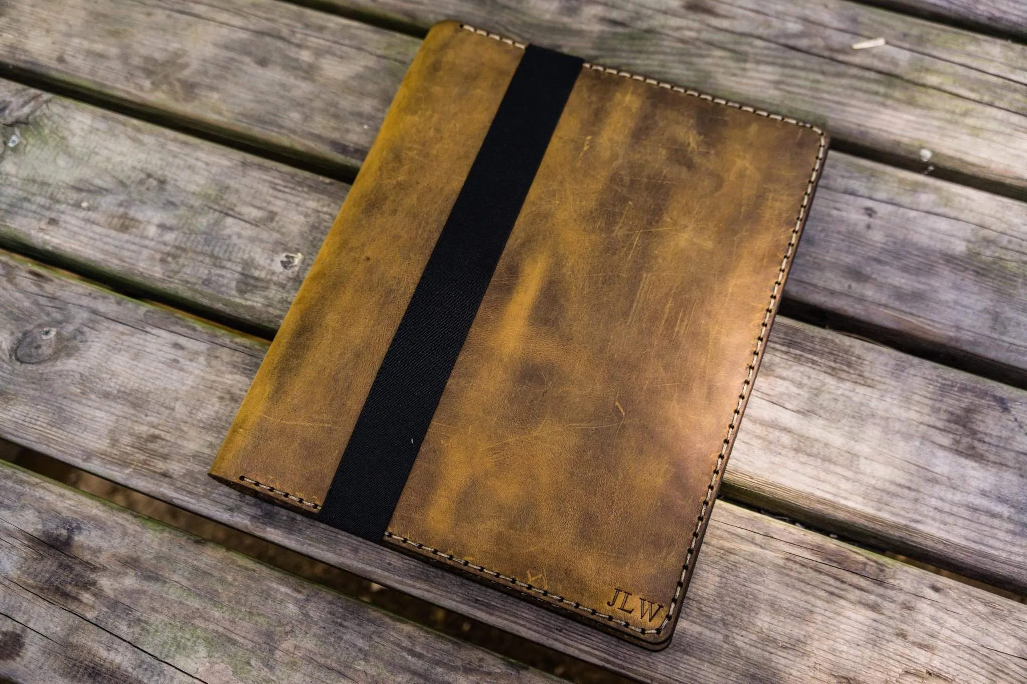 iPad Pro 11 - Pro 10.5 and B5 size Notebook Cover - Crazy Horse Brown
