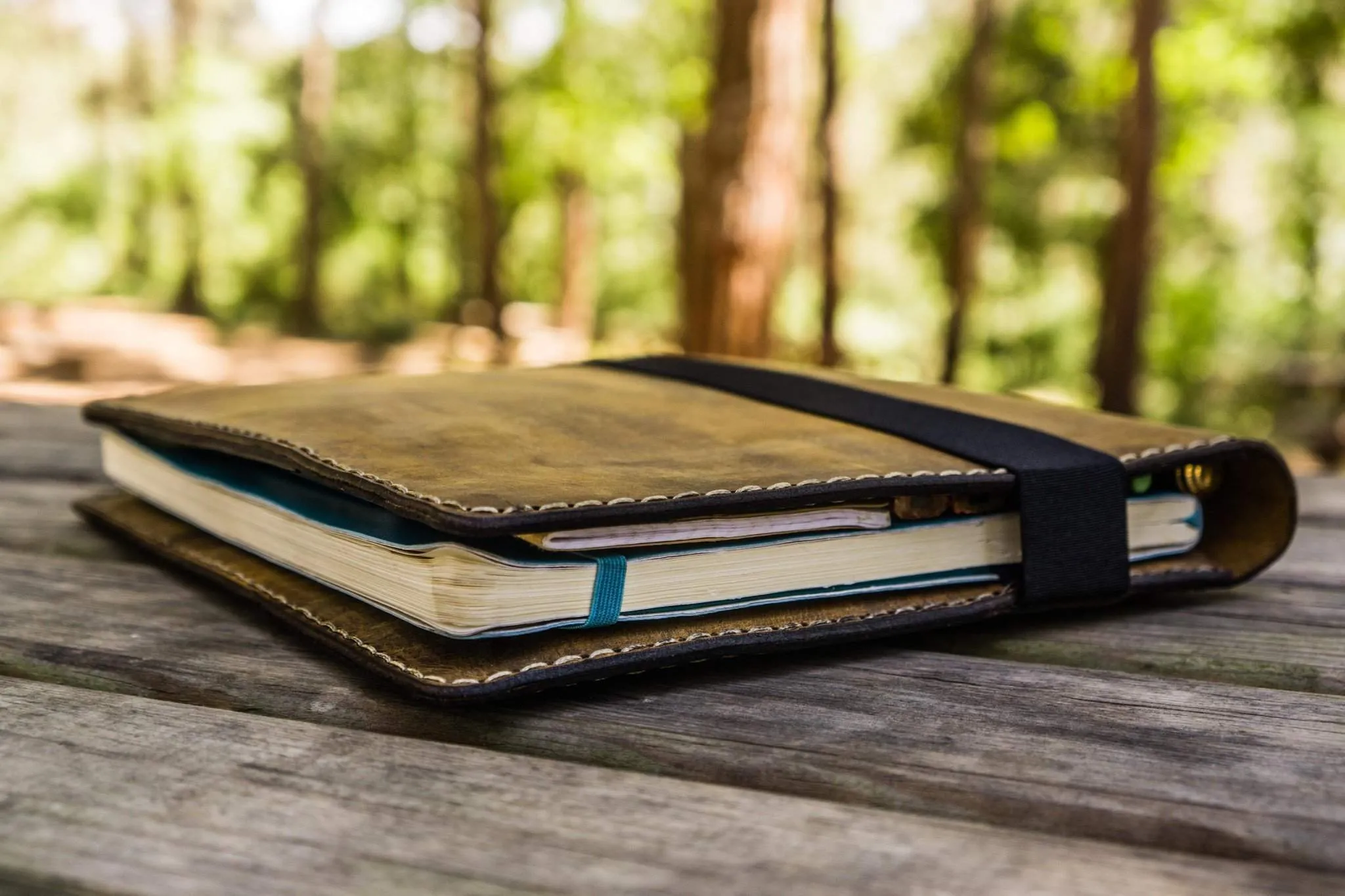 iPad Pro 11 - Pro 10.5 and B5 size Notebook Cover - Crazy Horse Brown