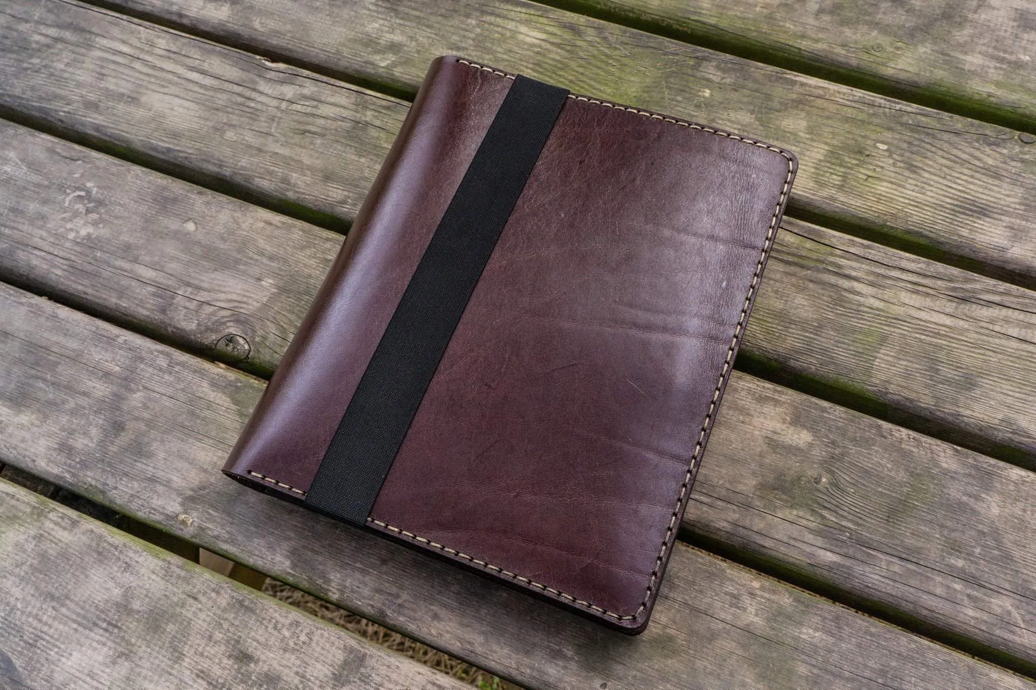 iPad Pro 11 - Pro 10.5 and B5 size Notebook Cover - Dark Brown