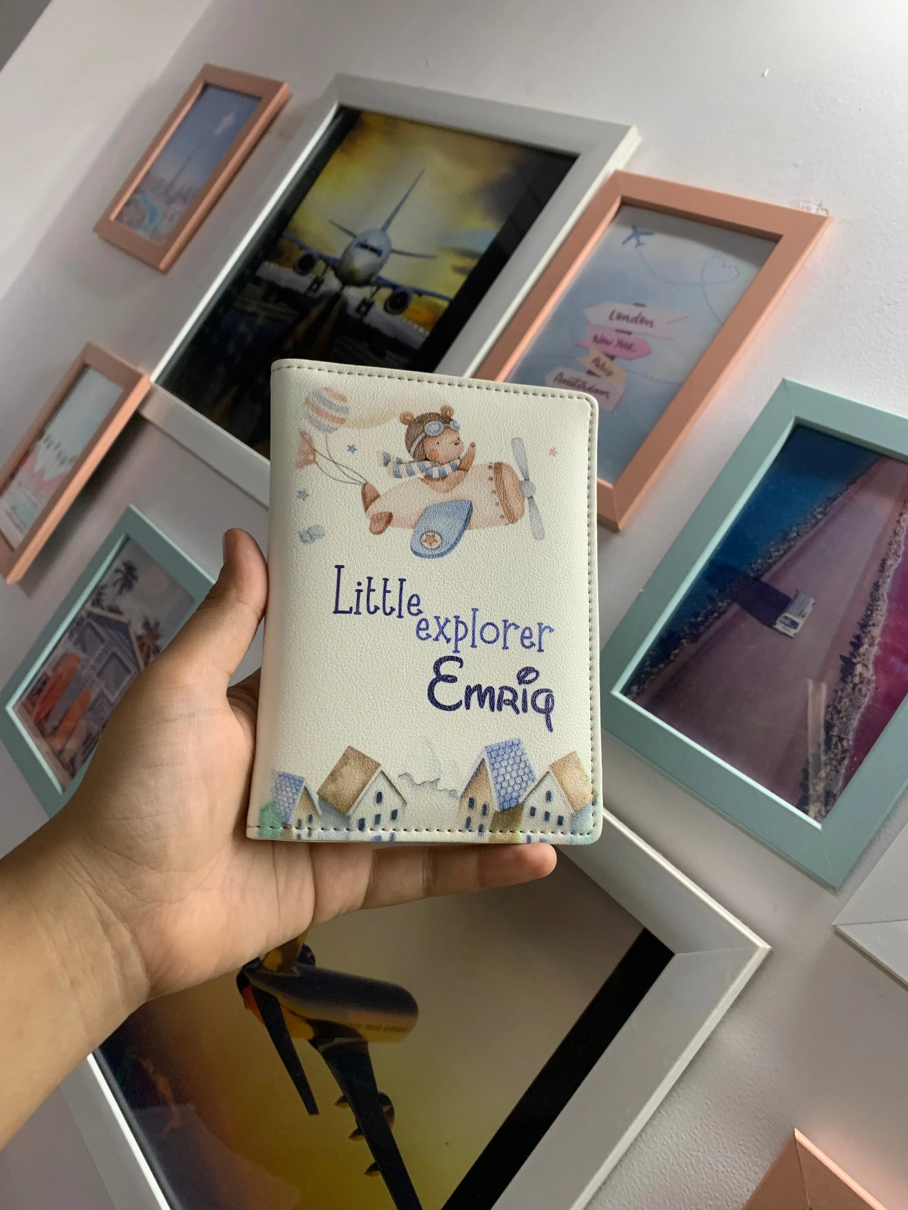Kids Passport Cover - Little Explorer