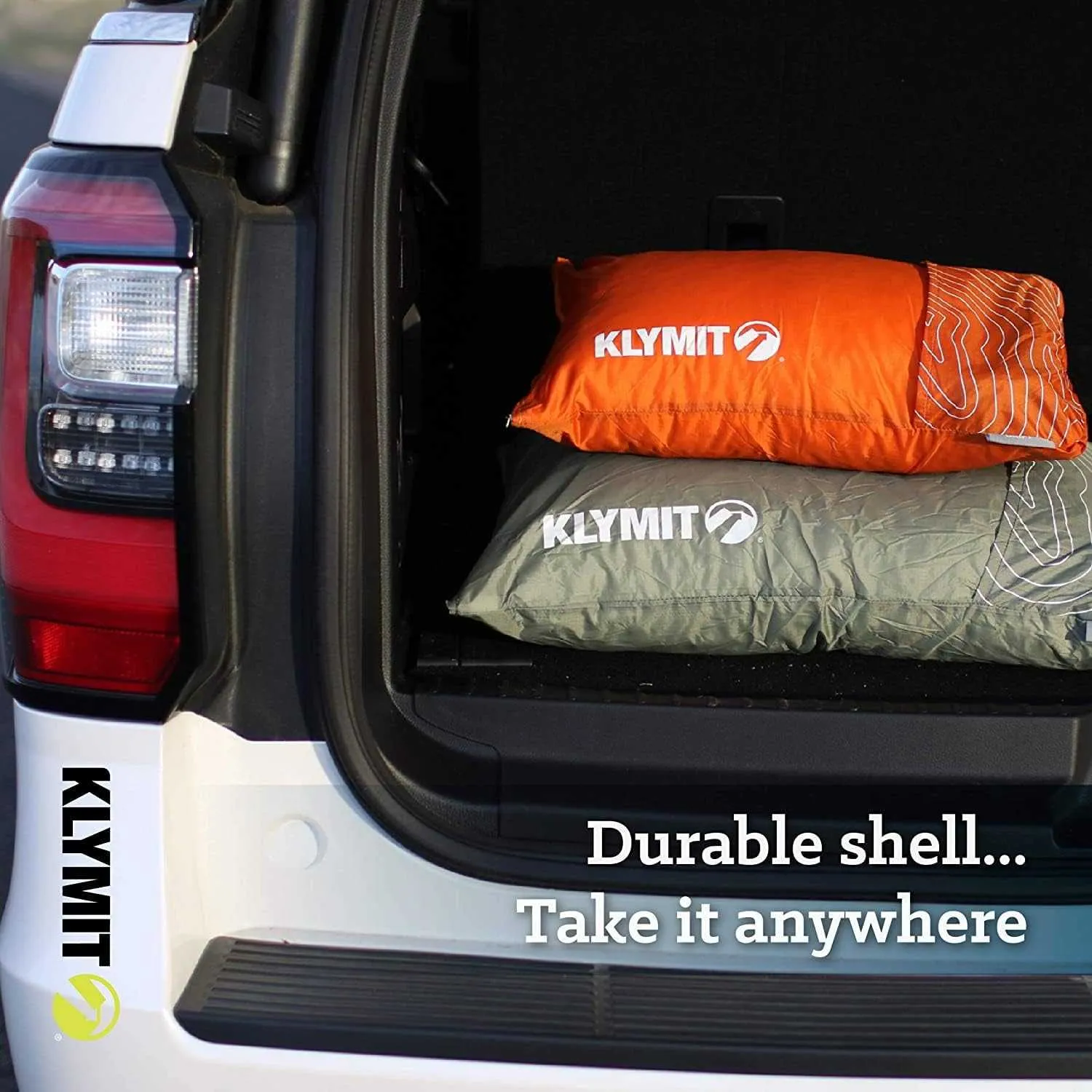Klymit Drift Camping Pillow, Shredded Memory Foam Travel Pillow