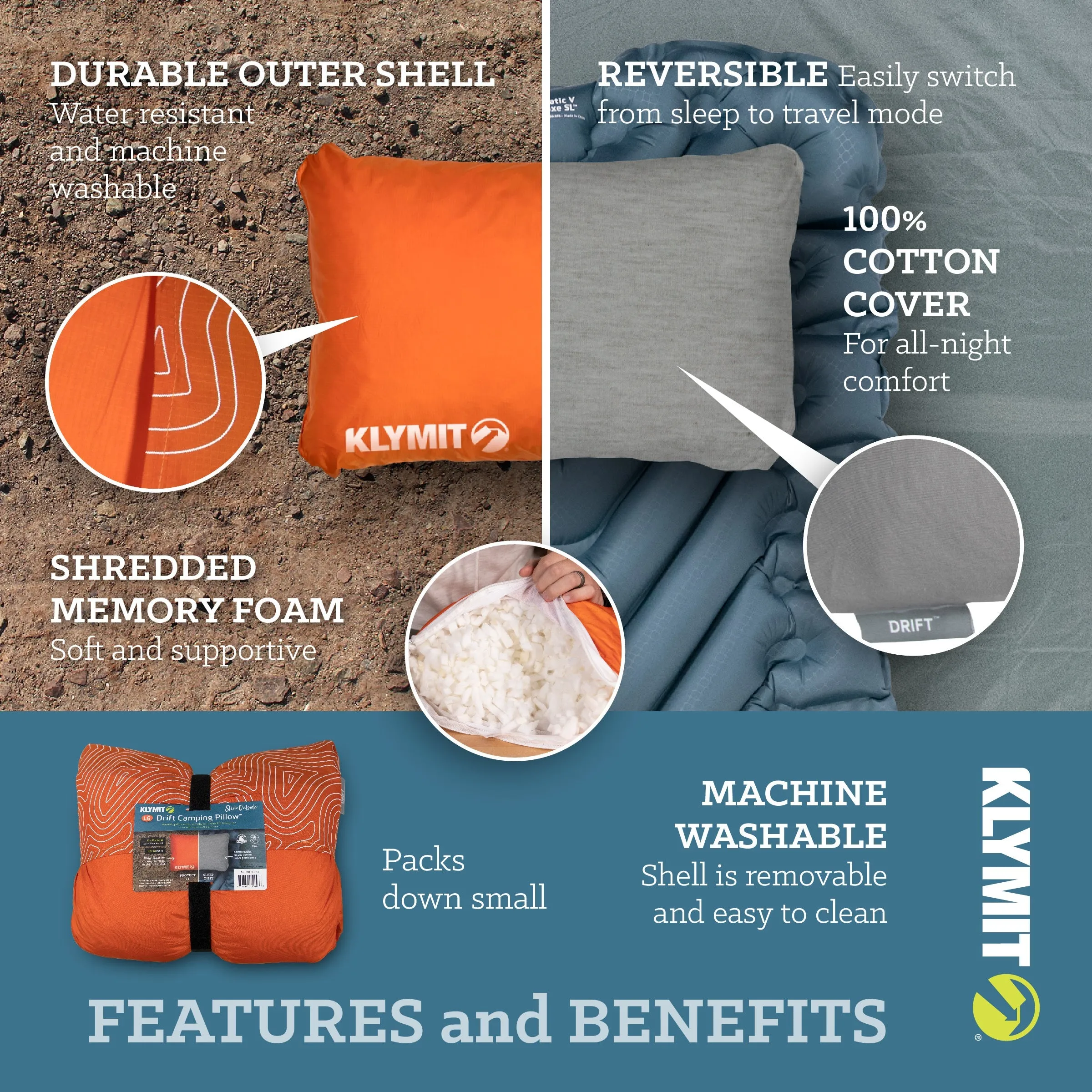 Klymit Drift Pillow