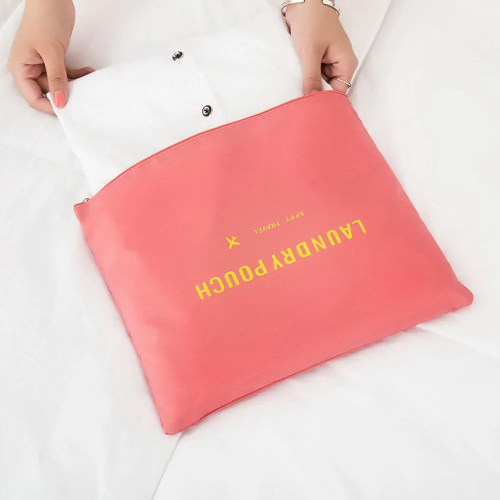 Laundry Bag Clothes Organizer Pouch 6 Pcs