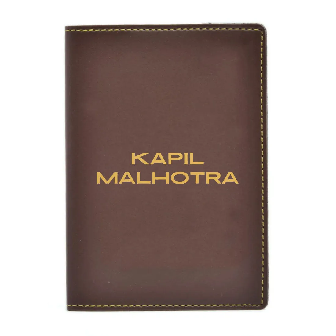 Leather Customised Passport Case Holder - Add name