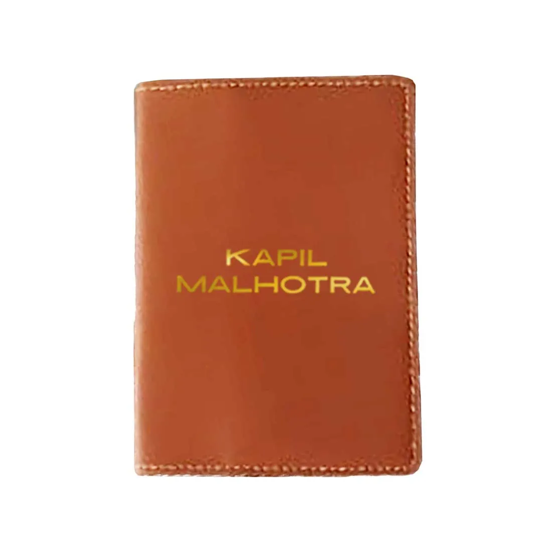 Leather Customised Passport Case Holder - Add name
