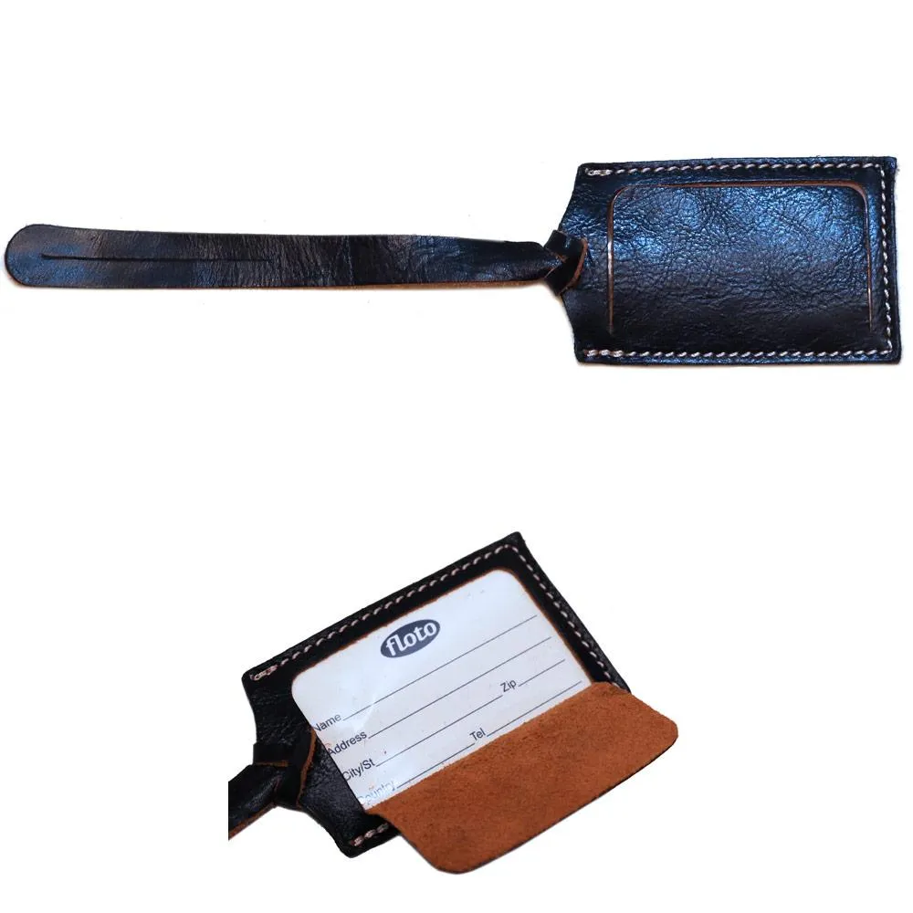 Leather Luggage Tag
