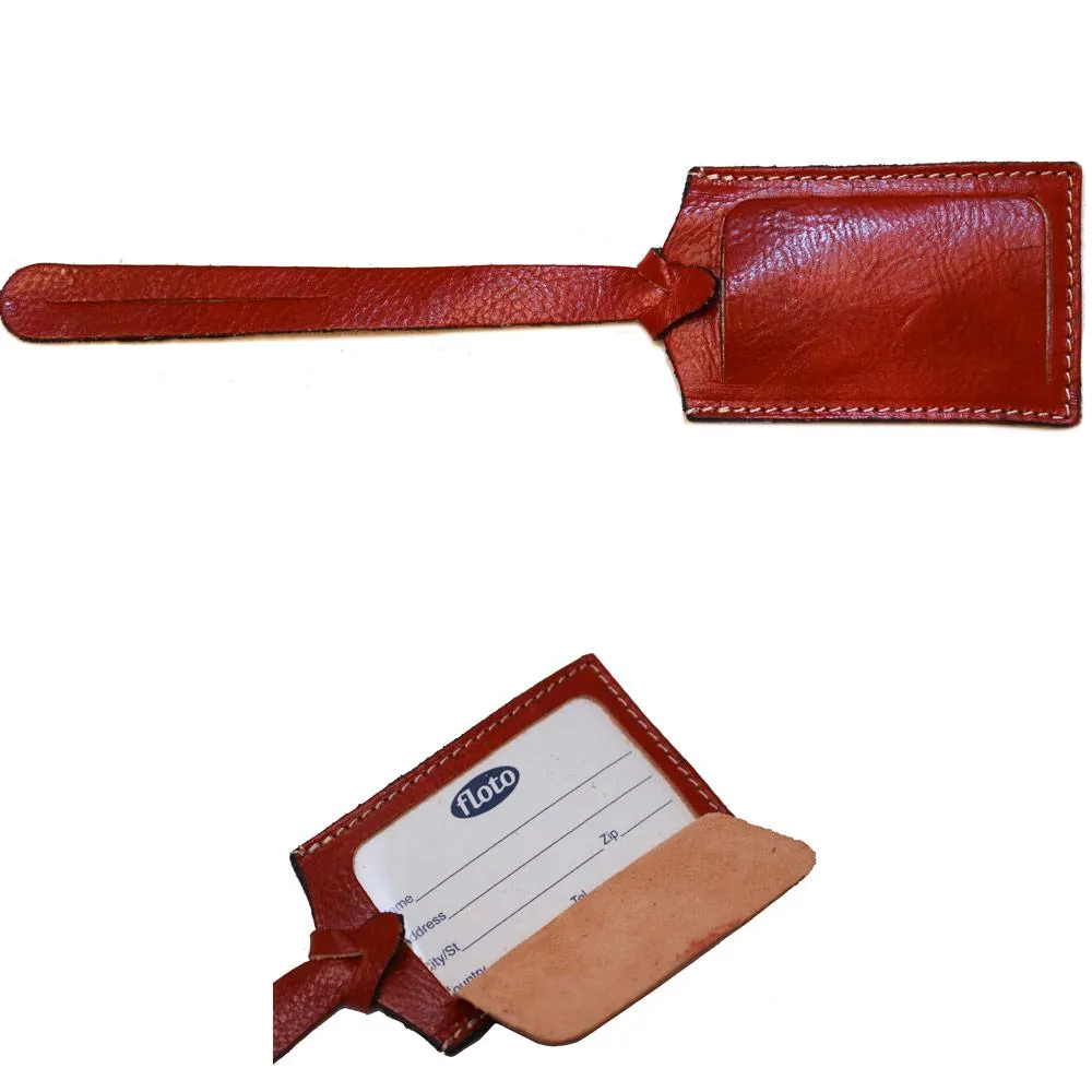 Leather Luggage Tag