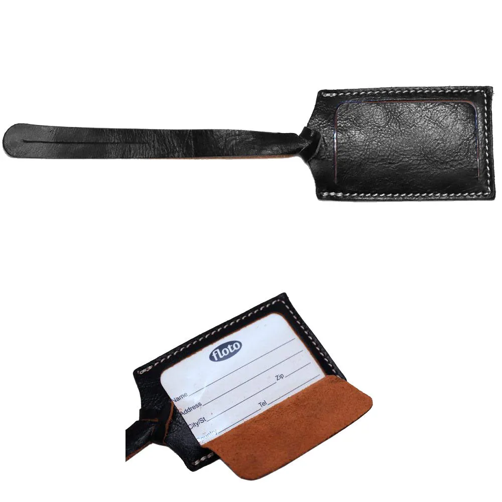 Leather Luggage Tag