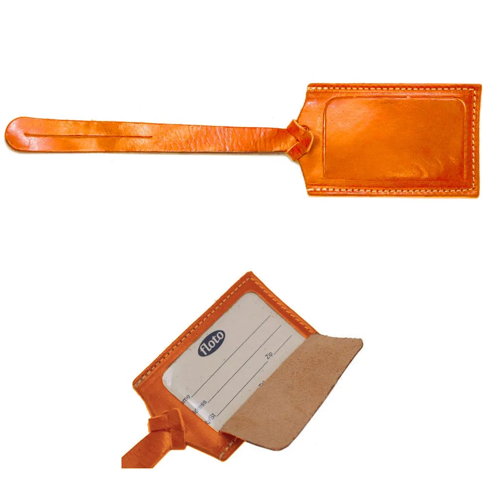 Leather Luggage Tag